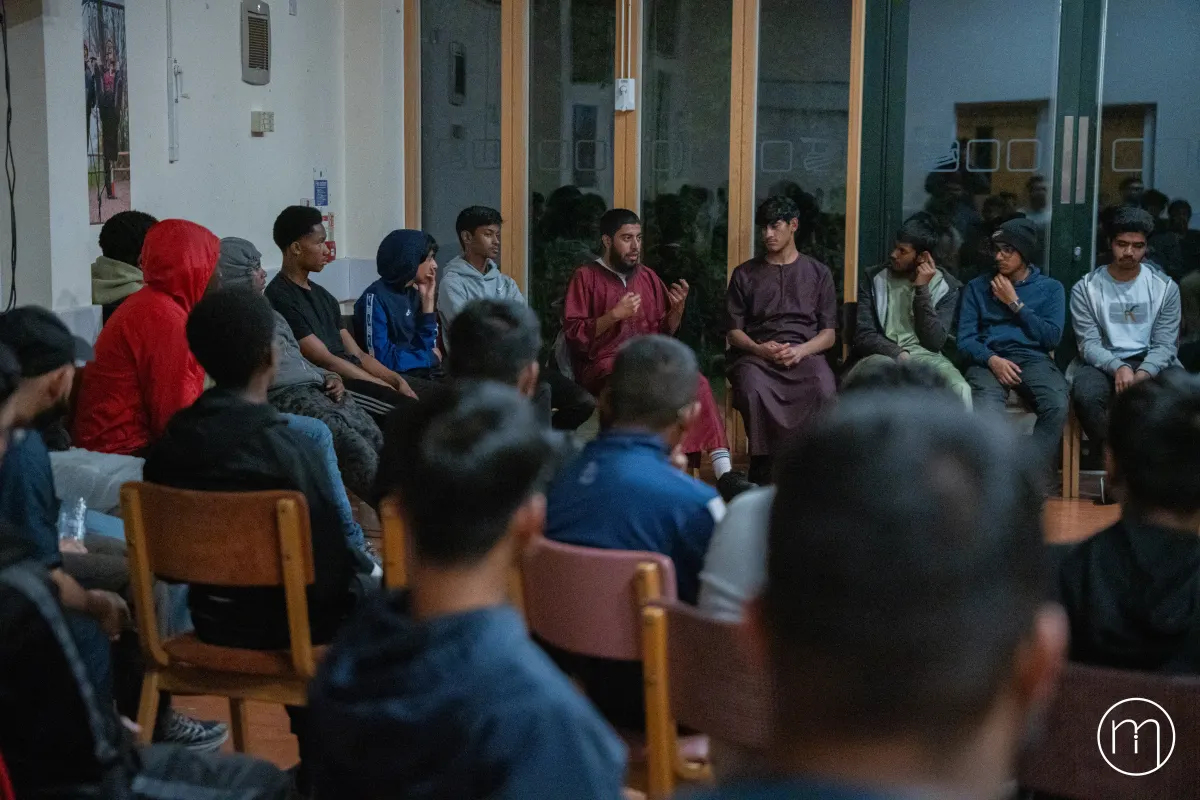 Summer Camp 2023 participants in a shared session