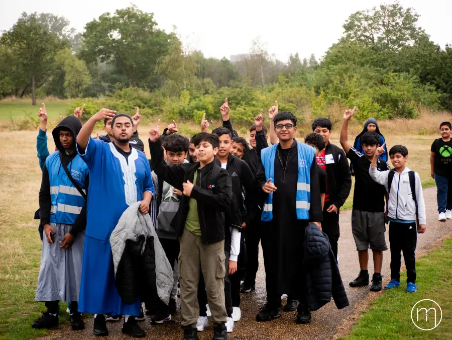 Youth Scheme participants spending time together